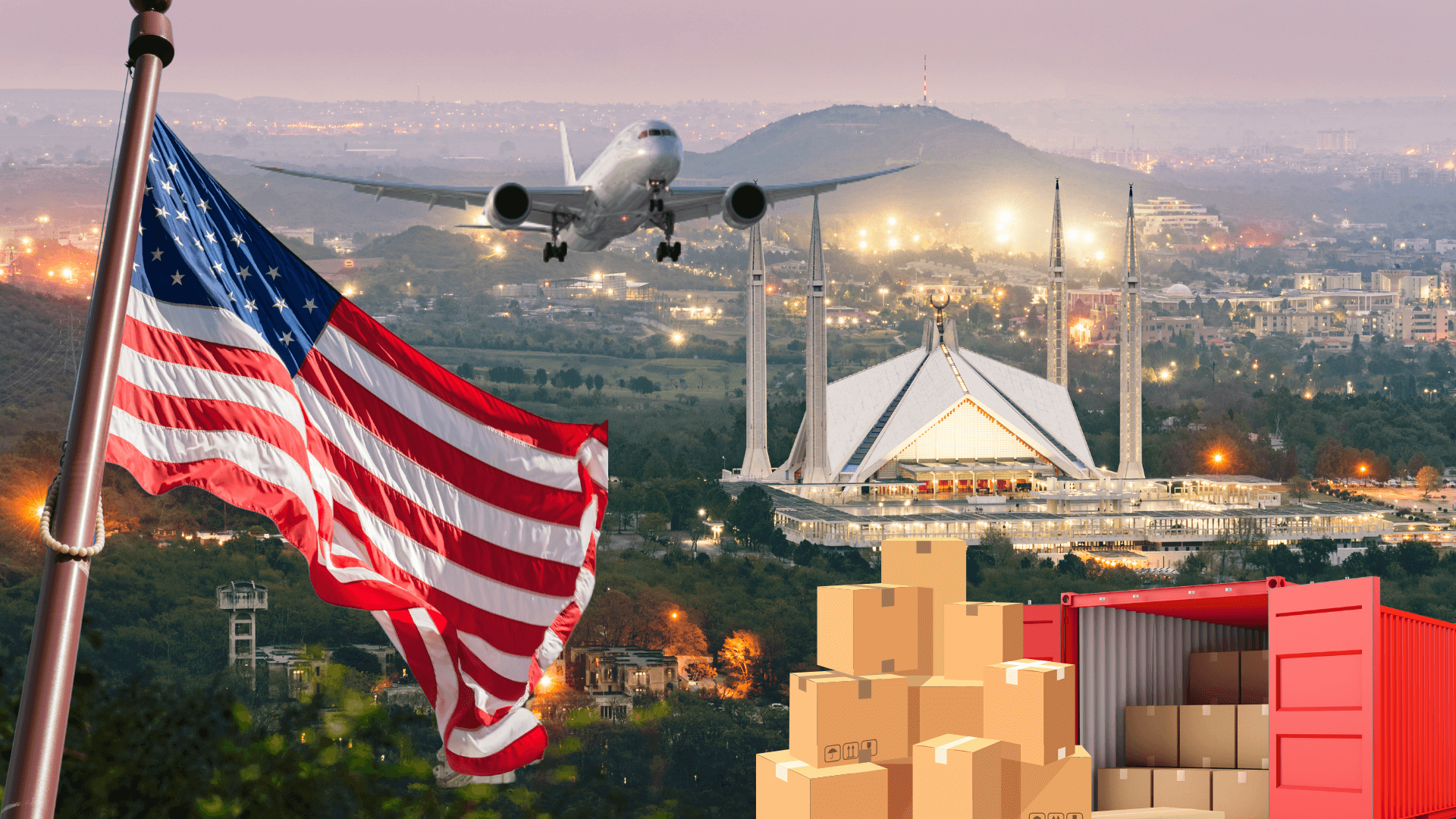 Shipping to Pakistan from USA