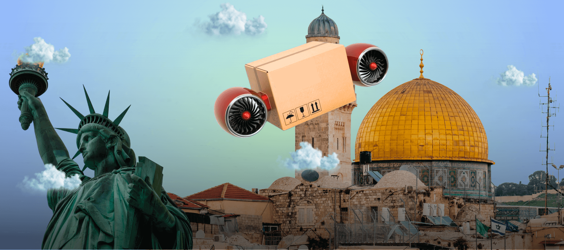 Shipping to Israel from USA