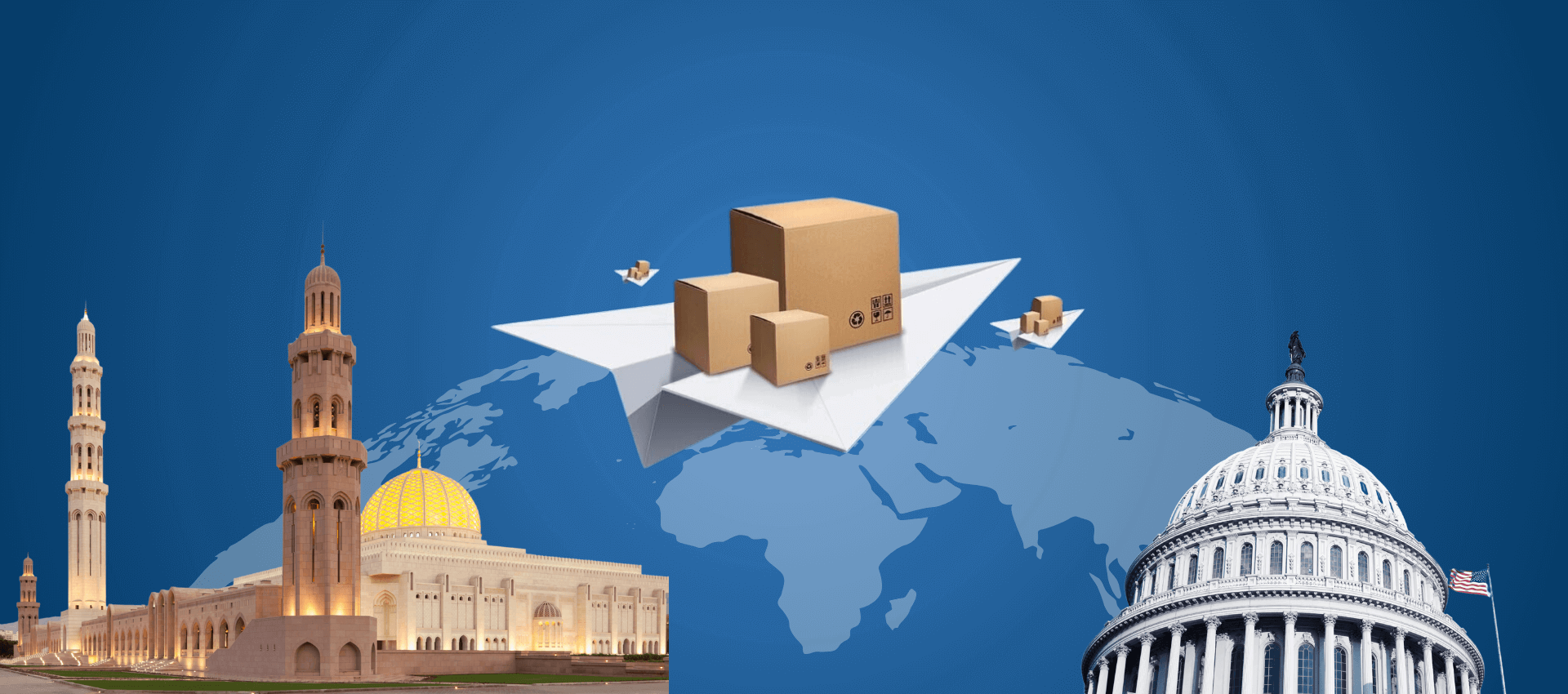 Shipping to Oman from USA