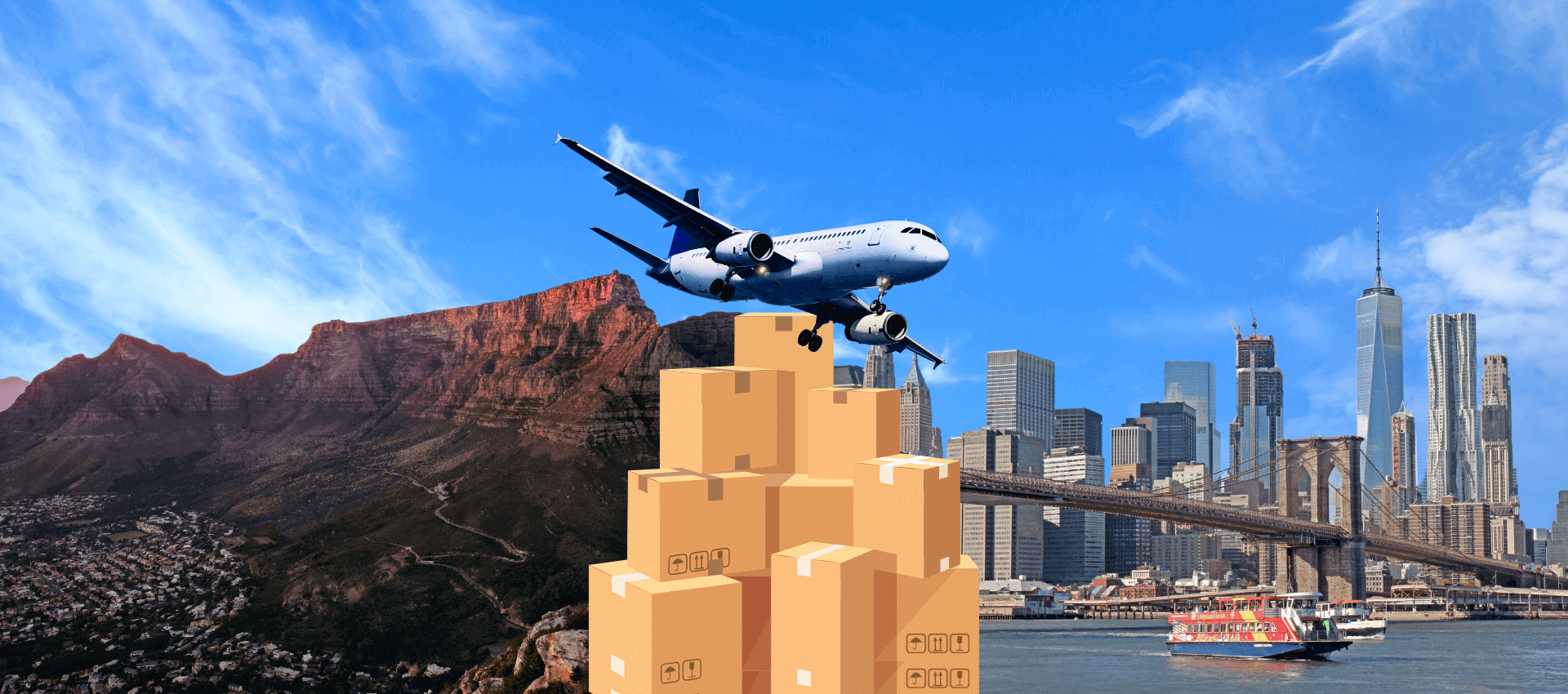 Shipping to South Africa from USA