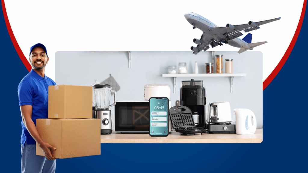 Ship Electronics from USA to India