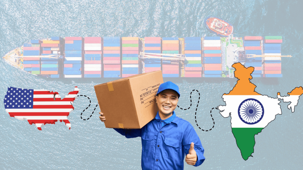 Air vs Sea Shipping to India from USA