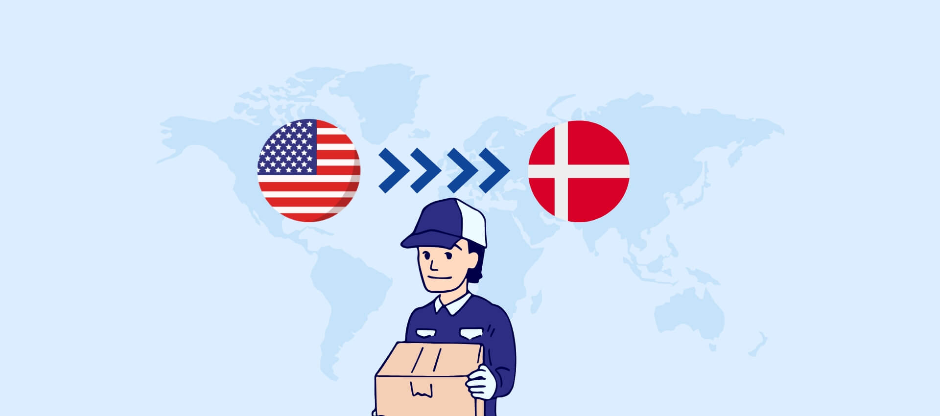 Cheap Moving to Denmark from USA