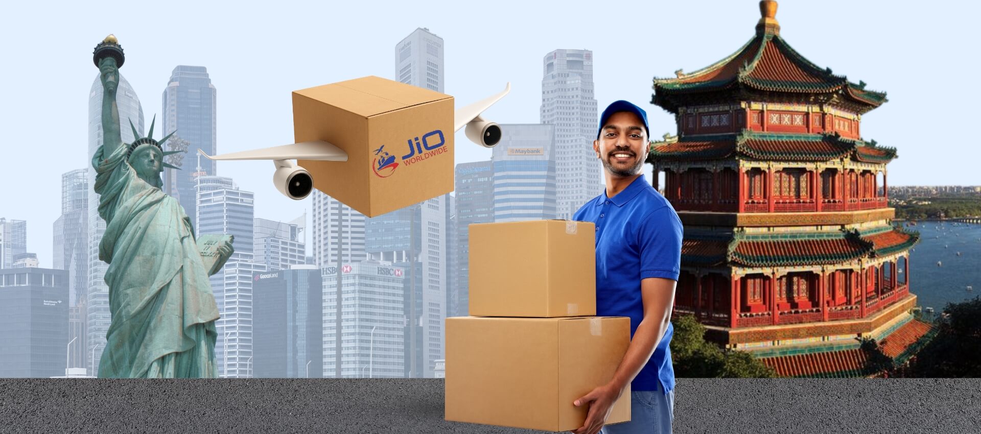 Shipping Boxes to China from USA
